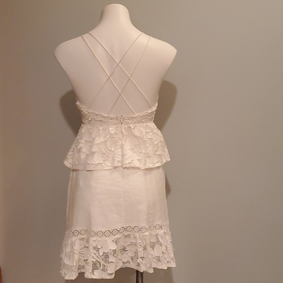 Anthropologie Foxiedox White Lace Dress NWT - Picture 7 of 14